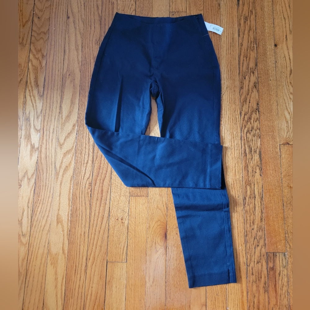 Navy Blue High Waisted Slim Fit Pant Size 0 Petite Old Navy NWT